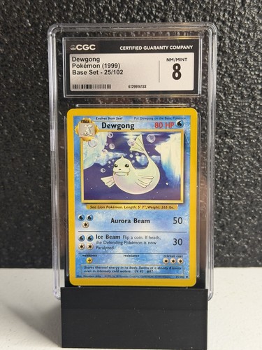 Dewgong graded CGC 8 for sale on eBay