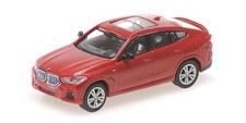 Minichamps 1/87 BMW X6 RED METALLIC 2020 - 870020522