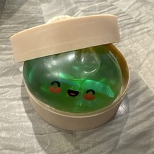 Squishy Dumpling Green Apple Scented SUPER RARE Green Holographic Dumpling