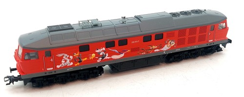 NC 0608 Märklin 36427 Diesellok BR 232 Ludmilla Looney Toons mit Sound Spur H0 | Condition: Gebraucht
