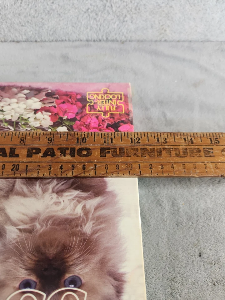 Vintage Kittens and Flowers 550 Piece Jigsaw Puzzle by Golden - SEALED - Image 3 of 3