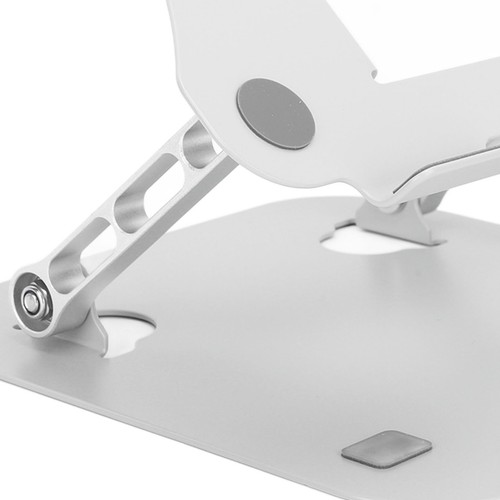 Laptop Stand Multi Angles Adjustable Anti Slip Silicone Hollowed Laptop Holde CB - Afbeelding 7 van 22