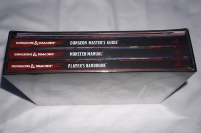Dungeons and Dragons Core Rulebooks Gift Set (Special Foil Covers