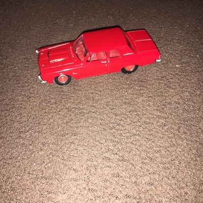 Hot Wheels Garage '63 PLYMOUTH BELVEDERE 426 MAX WEDGE Red with Real Riders