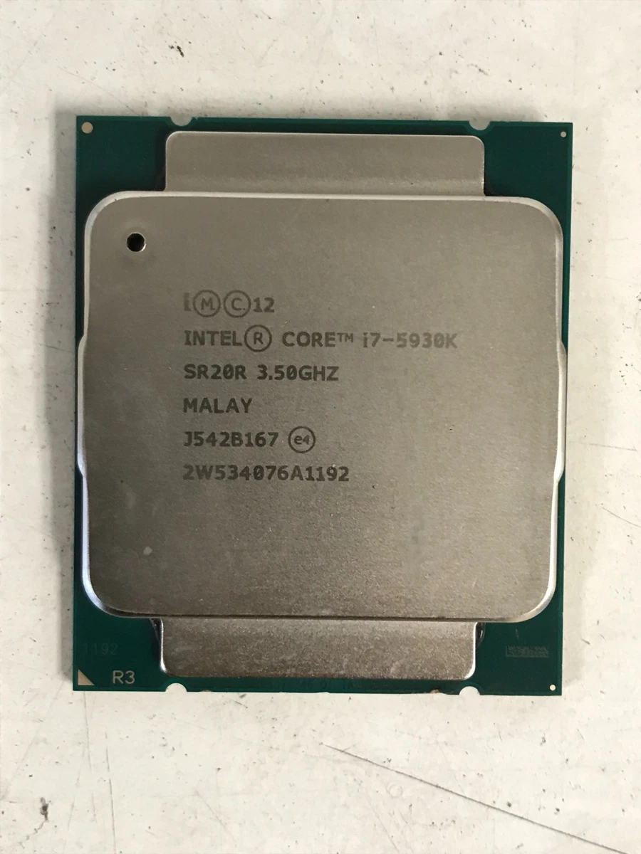 Intel Core i7-5930K Processor Model Computer Processors (CPUs) for