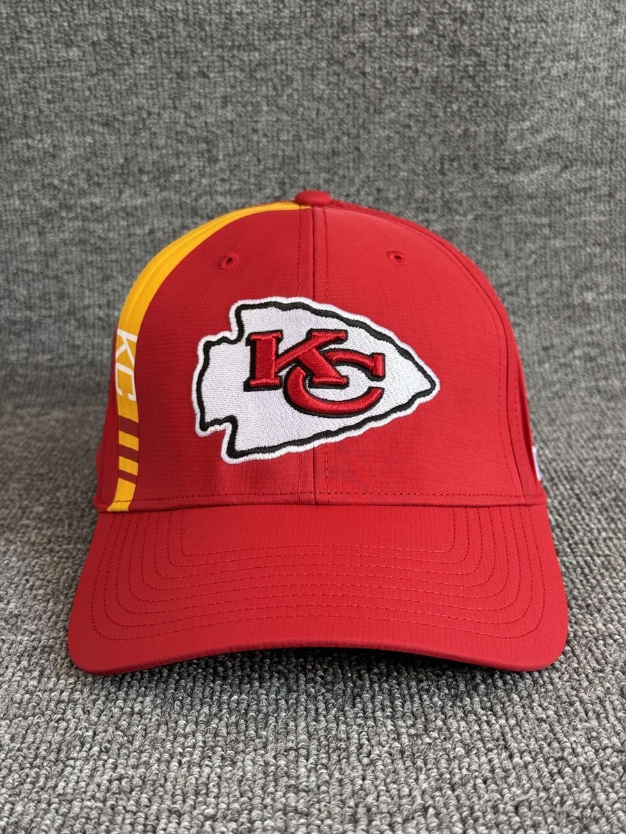 '47 Brand Kansas City Chiefs Strapback Hat Red Curved Brim NFL Cap