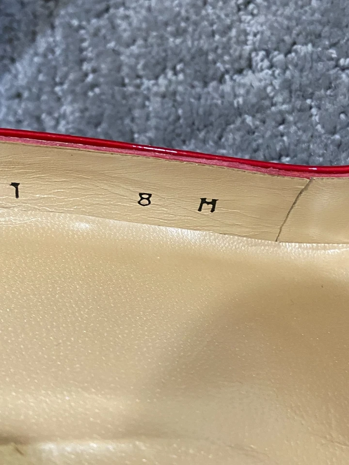 Stunning Stuart Weitzman Womens Red Patent Leather Pumps 8M Luxury~CLASSY - Image 3 of 4