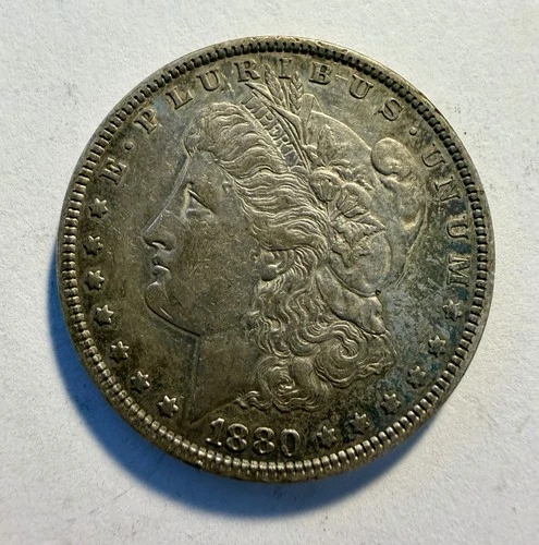 1880 MORGAN SILVER DOLLAR 90% SILVER DOLLAR