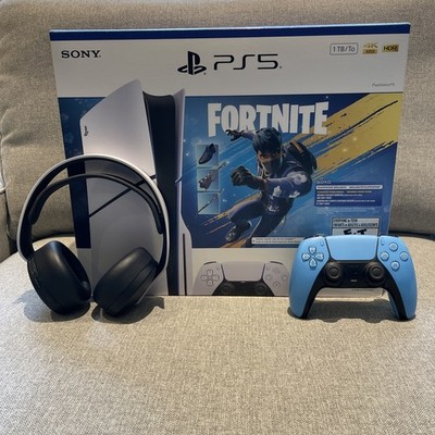 Sony PlayStation 5 Slim Disc Console 1TB Fortnite