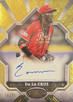 2025 Topps Tier One Breakout Autographs#BOA-ED Elly De La Cruz