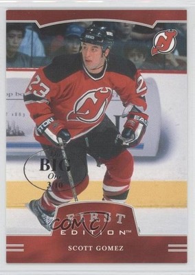 2002 ITG Be A Player First Edition The Big One (Vancouver) 3/10 Scott Gomez m5x