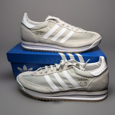 adidas SL 72 RS Originals Men's Size 10 Shoes Grey/White JI1281 Trainers New