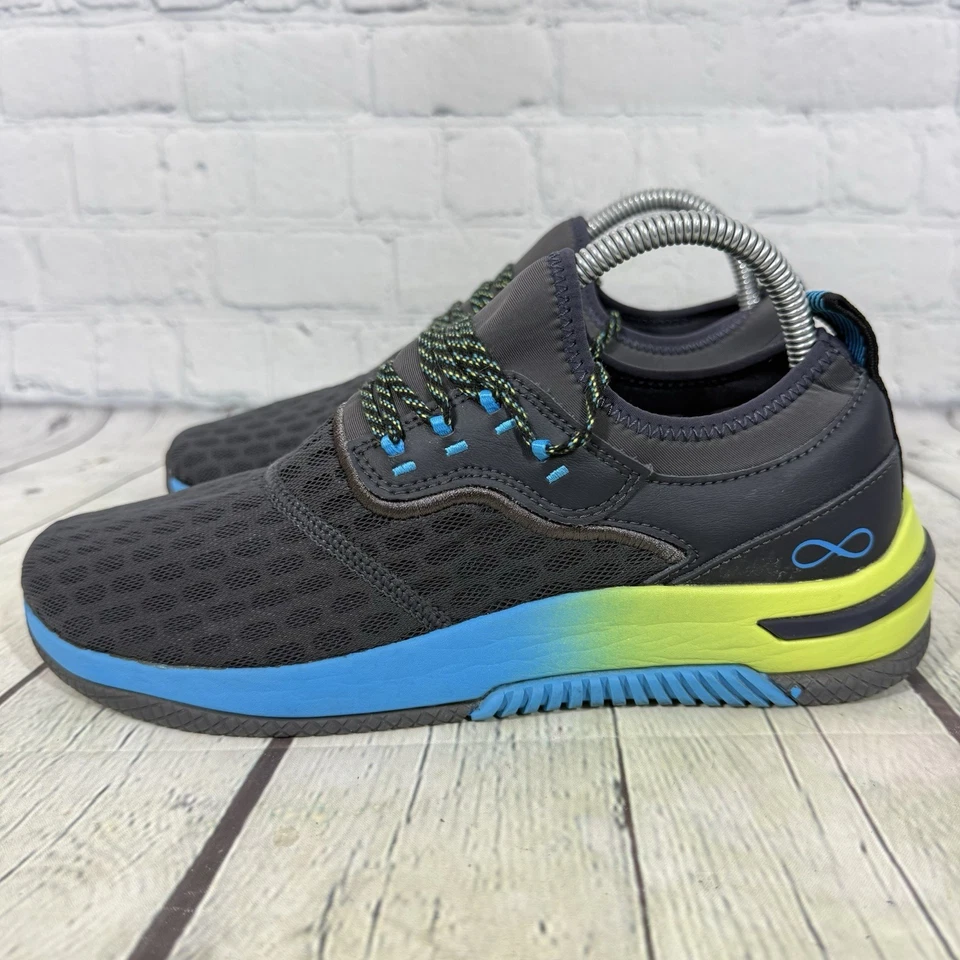 Infinity Nursing Shoes Women's Size 9.5 Black Neon Darr Athletic Lace Up Walking - Image 2 of 4