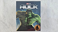 THE INCREDIBLE HULK 4K + 2D ONE CLICK BOOKSET BLUFANS NEW AND SEALED