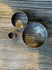 Small Circle and Round Disc Cutters for Crafts and Cake Decorating