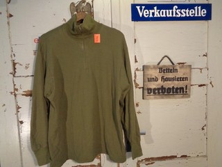 Orig. NL Armee Thermo Wintershirt lang NORGIE coyote Baumwolle XXL gebr 4636