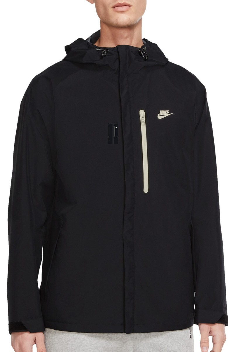 Mens Nike Storm-FIT Legacy Hooded Shell Jacket Black $160