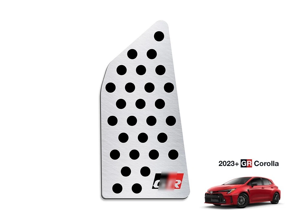 Reposapiés para Toyota Corolla GR 2023+ Reposapiés Pedal Muerto GR-FOUR Accesorios Foto 3 de 3