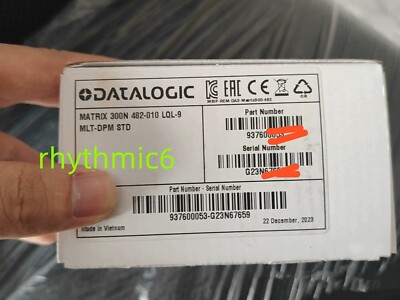 New Datalogic Matrix 300N 482-010 LQL-9 2D Barcode Reader
