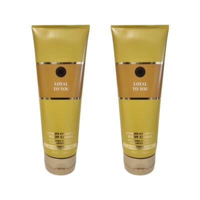 SET OF 2 New Bath & Body Works Loyal to You Ultimate Hydration Body Cream 8 oz