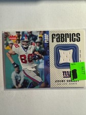 K242,867 - 2006 Fleer Fabrics #FFJS Jeremy Shockey