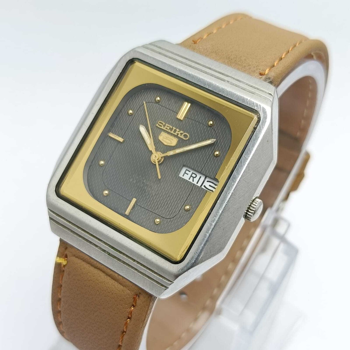 Seiko 5 Automatic 6349-500A Day/Date Vintage Men's Watch ADR53ADL5