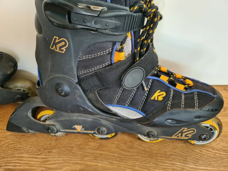 K2 VELOCITY W Gr 40,5 US 9,5 Inline Skates Skater Inlineskates Inliner schwarz - Bild 3 von 4