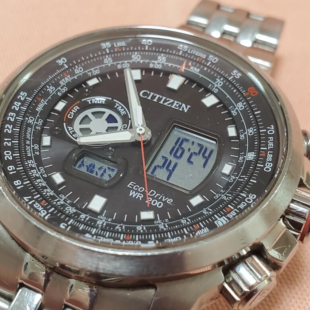 CITIZEN PROMASTER U200-R005634 Analog Digital Solar 46mm CITIZEN PROMASTER U200-R005634 Analog Digital Solar 46mm