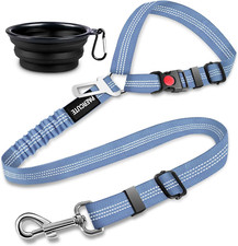 2 Piece Set Dog Seat Belt Retractable Dog Car Seatbelts Adjustable Pet Seat Belt