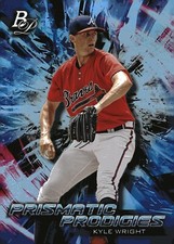 2018 Bowman Platinum - Platinum Prismatic Prodigies Kyle Wright #PPP-37 (RC)
