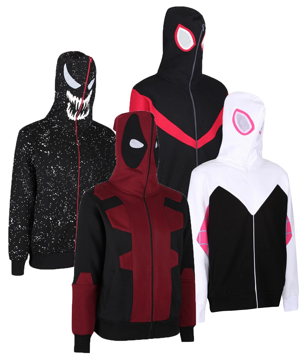 Miles Morales Costume Spider Man Sweatshirt à capuche pour enfants