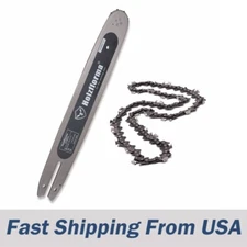 USA Holzfforma 14In 3/8LP .050 50DL Guide Bar&Saw Chain Combo For Stihl Chainsaw