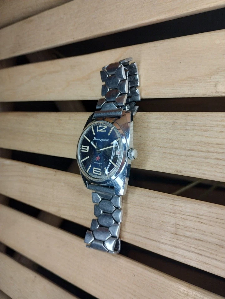 Reloj Vintage Vostok zakaz mo URSS Chistopol Komandirskie Servicio Rusia Soviética Foto 2 de 4