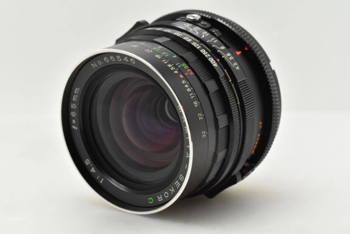 Near MINT] Mamiya Sekor C 65mm f/4.5 Wide Angle Lens for RB67 From
