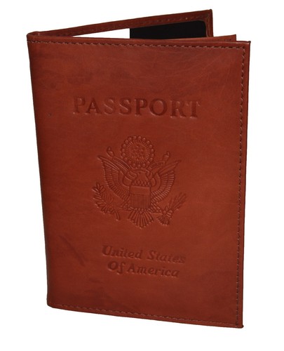 Porta Passaporto RFID Da Viaggio Impermeabile Per 5 Persone - Organizer Con Cinturino E 9 Scomparti - copertina