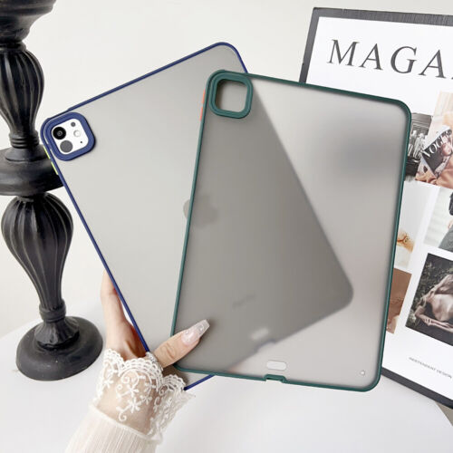 Clear Protective Case Matte Cover For iPad Air Pro 11/13 (2024) 10th 9th 8th 7th - Picture 2 of 16