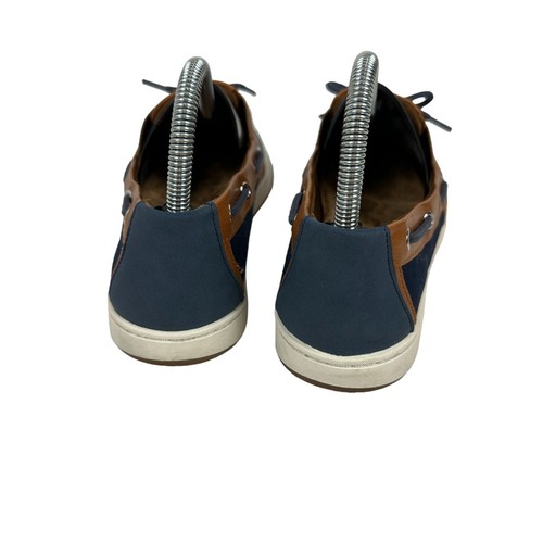 Croft & Barrow Womens Navy/Brown Boat Shoes Size 7.5 Medium - Picture 4 of 8