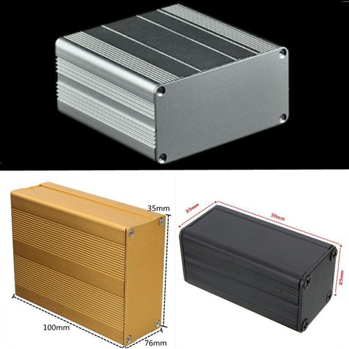 Alu Gehäuse Leergehäuse Platinen Sicherheit Elektronik Netzteil 11 Größe! - Bild 2 von 28