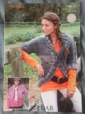 Knitting Pattern - Sirdar Lady's Jacket, Indie, 9456 (200131)