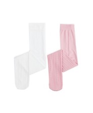 Trimfit Big Girls Solid Opaque Tights, Pack of 2
