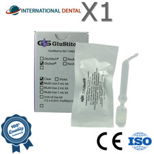 Glustitch Gluseal Clear Oral Tissue Adhesive 4ml/5ml Dental Regular Viscosity