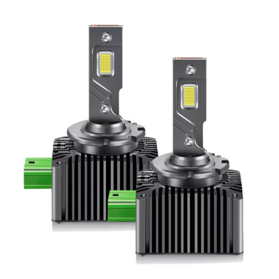 2pcs D3R D3S LED Headlight Bulbs 200W 6000K Super White HID Xenon Conversion Kit