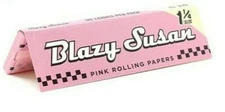 Blazy Susan Rolling Papers 1 1/4 Pink Papers! *Great Price* USA Shipped