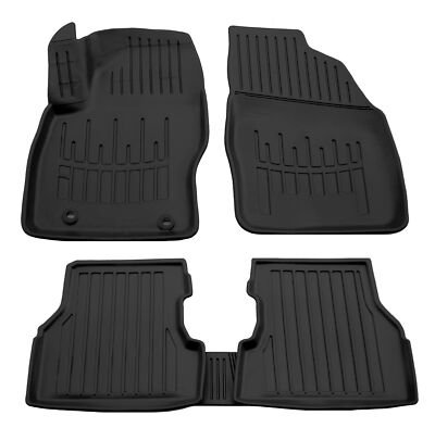 Gummifußmatten für Ford Focus 2 2004-2011 3D Schalen Set Automatten
