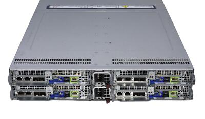 RUBRIK R6410 Supermicro X10DRT-B+ 8 Xeon E5-2630v4 2.2GHZ 512GB 2U