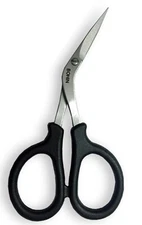 Bohin 4 Inch Embroidery Scissors with Angled Blades and Sheath 98537