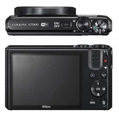 Nikon COOLPIX S7000 16.0MP Vintage Compact Digital Camera 20X Zoom