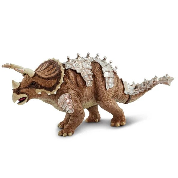 Safari Ltd 100733 Armored Triceratops 20 Cm Mythology Series