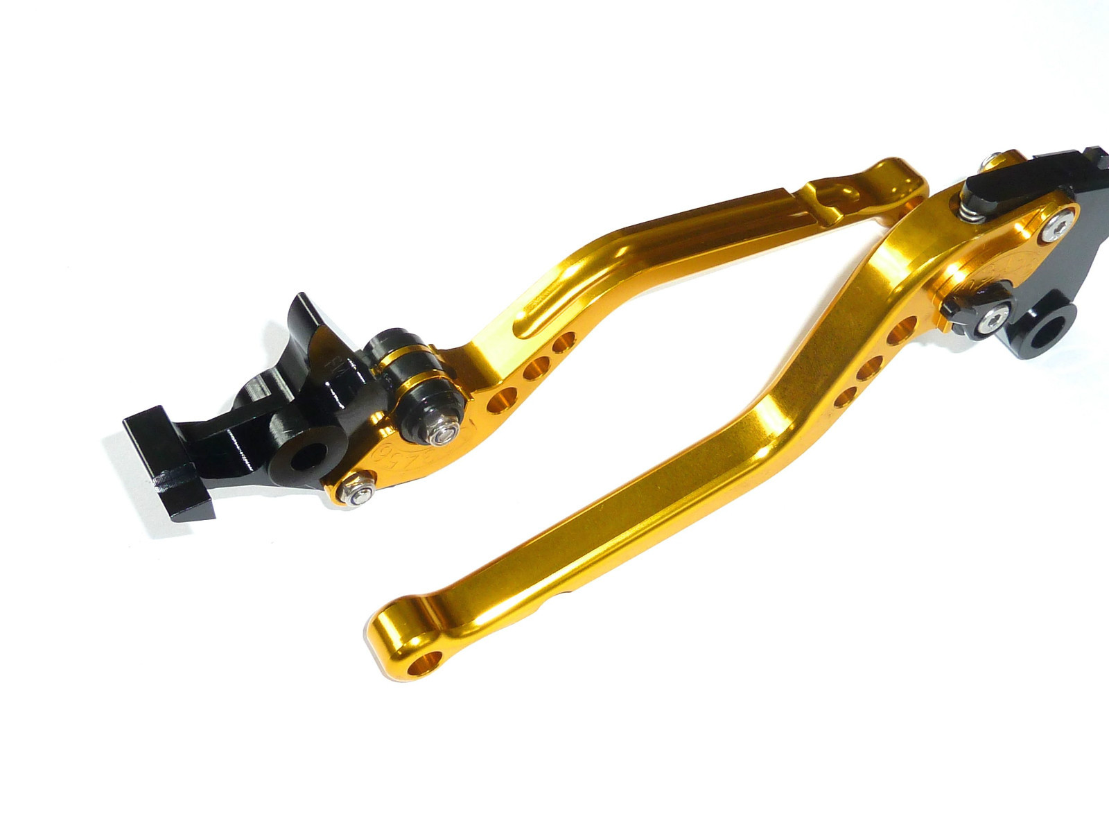 KAWASAKI ZX9R 2000 03 ZX12R 0005 LONG BRAKE CLUTCH LEVERS SET RACE