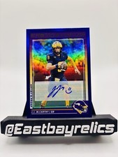 2024 Panini Score   JJ McCarthy Rookie Card  Auto /35 Vikings! SSP🔥RC Rookie 